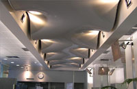Натяжной потолок со светодиодной подсветкой в Эвенске
